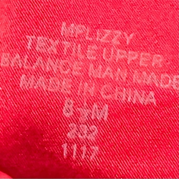 Marc Fisher Lizzy Red Microsuede Block Heel Casual Ankle Booties Women’s 8.5 - Picture 13 of 14